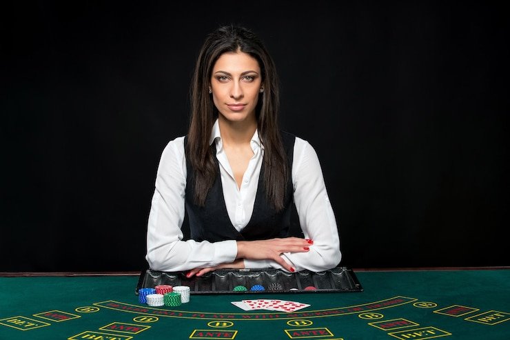 Tabel pembayaran Three Card Poker dengan peringkat tangan dan nilai pembayaran